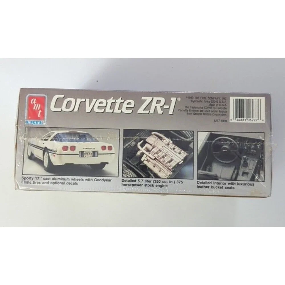 AMT ERTL 1:25 scale 1989 Corvette ZR-1 Model Car Kit #6277 FACTORY SEALED